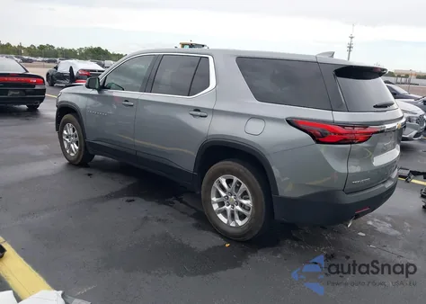 2023 Chevrolet Traverse Fwd Ls from USA, damaged, VIN 1GNERFKW6PJ340667
